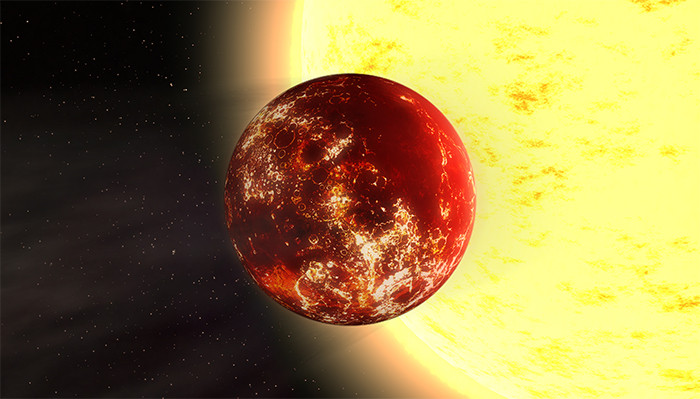 Hành tinh kim cương: 55 Cancri E cách Trái Đất 40 năm ánh sáng và nằm trong chòm Cự Giải. Được cấu tạo chủ yếu là carbon và với sức ép cũng như nhiệt độ bề mặt lên tới 2.400 độ C, hành tinh này được cho là được bao phủ toàn là kim cương.