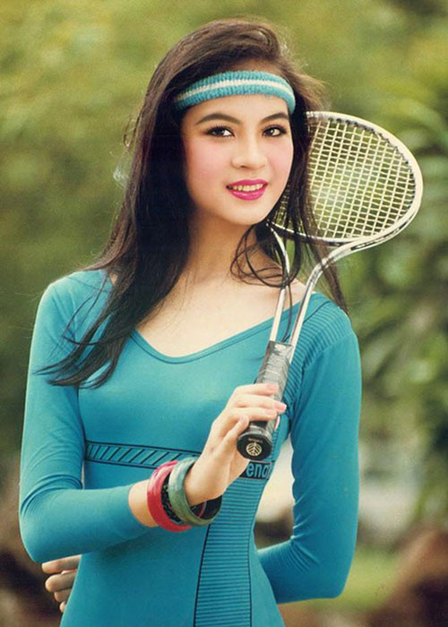 Vai diễn để đời của Thanh Mai cho đến nay là vai cô thủ môn xinh đẹp, ngây thơ trong bộ phim "Cô thủ môn tội nghiệp". Ảnh: Dân Việt