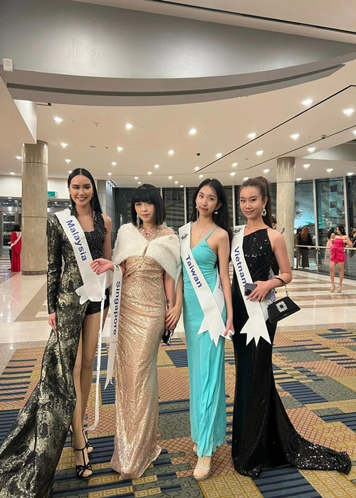 Hà Phương từng tham gia cuộc thi World Miss University 2022- Hoa hậu Sinh viên Thế giới 2022. Ảnh: FBNV.