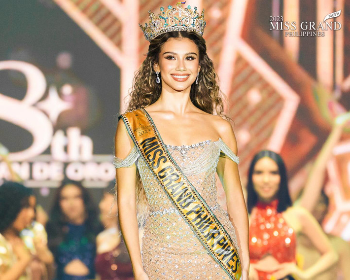 Nikki là Hoa hậu Hòa bình Philippines 2023. Cô năm nay 19 tuổi, mang hai dòng máu Philippines - Brazil. Ảnh: Miss Grand Philippines.