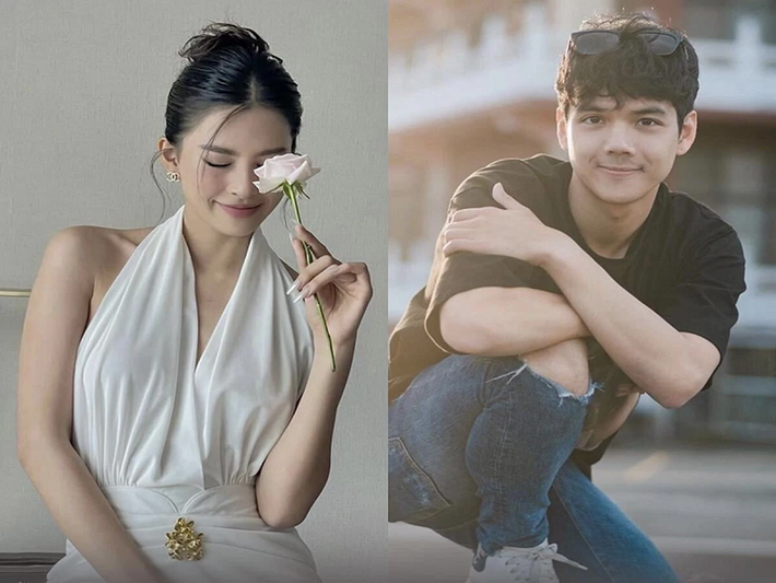 Gần đây, nàng hậu vướng nghi vấn tình cảm với diễn viên Thái Lan Nicky Nachat. Nhanh chóng, Tiểu Vy cho biết, tin đồn không đúng sự thật. Ảnh: Thể Thao Văn Hóa.