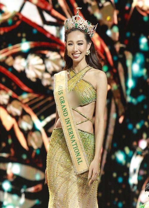 Phía Hoa hậu Hòa bình Quốc tế 2021 Thùy Tiên không có bất kỳ động thái nào liên quan đến ồn ào với Thùy Trang. Ảnh: Zing