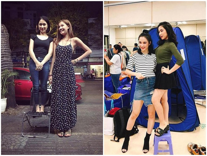 Đã có không ít khoảnh khắc hài hước của Hòa Minzy. Nữ ca sĩ nhiều lần tung ảnh tự “dìm” chiều cao. Ảnh: Zing, Công lý và xã hội