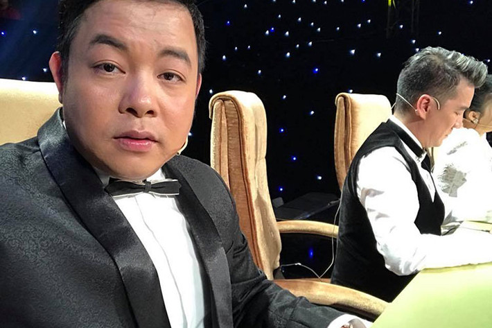 Quang Lê khoe ngồi ghế nóng chương trình “Tuyệt đỉnh song ca”.