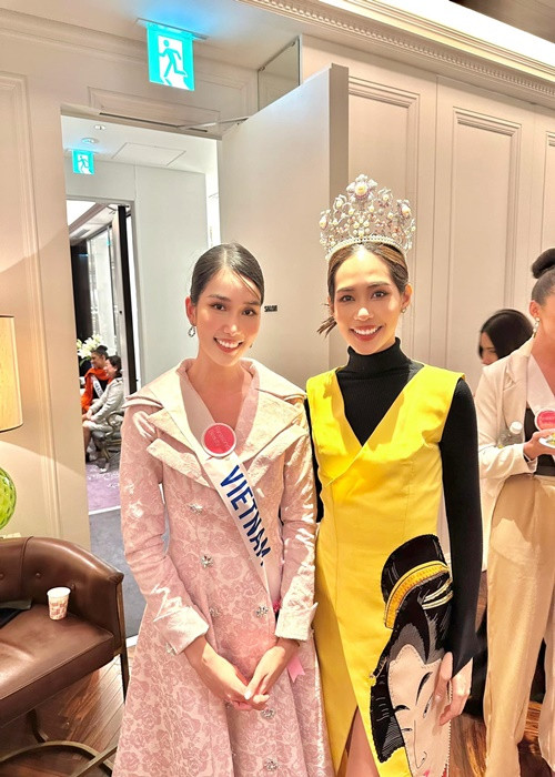 Trong chung kết ngày 13/12 tại Tokyo, Nhật Bản, đương kim Hoa hậu Quốc tế Sireethorn Leearamwat sẽ trao vương miện cho người kế nhiệm.