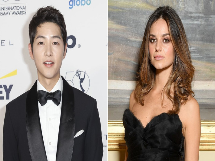 Song Joong Ki tái hôn với nữ diễn viên người Anh tên Katy Louise Saunder. Ảnh: Người lao động
