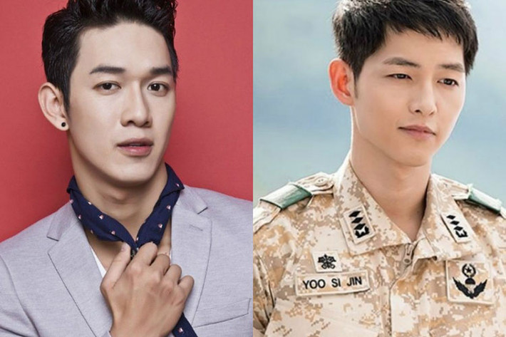 "Hậu duệ mặt trời" là bộ phim đình đám xứ Hàn. Ở phiên bản Việt, vai đại úy Yoo Shi Jin được giao cho Song Luân. Ảnh: Vietnamnet