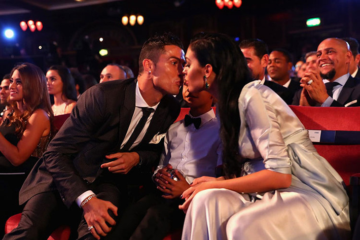 Georgina luôn được sánh đôi bên Cristiano tại các sự kiện. Ảnh: Dailymail