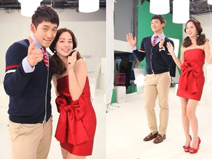 Kim Tae Hee - Bi Rain lần đầu gặp nhau vào năm 2011 khi đóng cặp trong clip quảng cáo cho 1 nhãn hàng.
