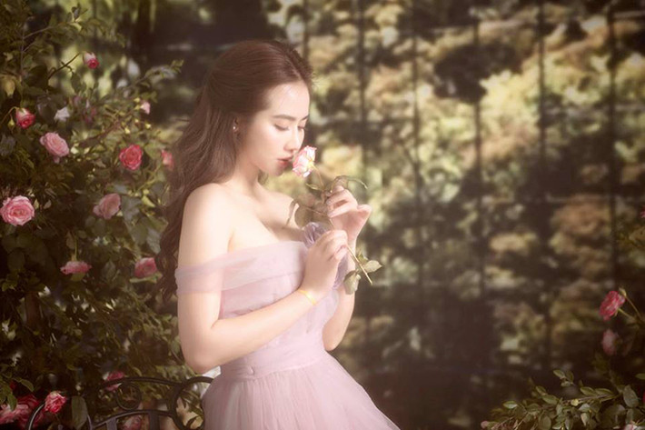Dành cả thanh xuân để yêu và cưới Lynh Hoàng, Huyền Lizzie tránh nói xấu người cũ khi cả hai còn gắn bó.