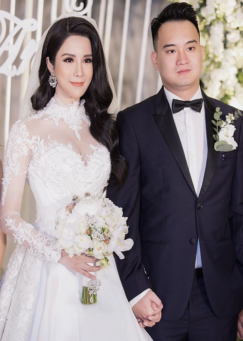 Trước khi vướng ồn ào với Quỳnh Thư, Đức Phạm bị đồn ly hôn Diệp Lâm Anh vào hồi tháng 8/2021. Thời điểm đó, phía Diệp Lâm Anh phủ nhận nghi vấn hôn nhân rạn nứt. Ảnh FB Diệp Lâm Anh