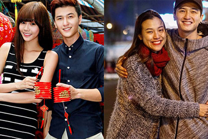 Thời còn hẹn hò Kỳ Hân, Hoàng Oanh, Huỳnh Anh viết lên cuộc tình đẹp vì thế khi anh chia tay 2 mỹ nhân này, dư luận không khỏi bàn tán xôn xao. Ảnh: Khám phá