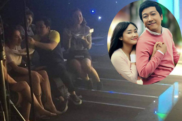 Ở hậu trường một buổi quay hình, nữ diễn viên phim “Tuổi thanh xuân” cũng được bạn trai hết mực quan tâm.