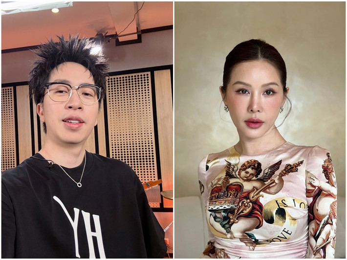 Mới đây, bị nhiều cô gái tố lăng nhăng, streamer ViruSs livestream đáp trả. Khi drama của ViruSs chưa có hồi kết, Hoa hậu Thu Hoài chia sẻ đường link bài hát Sự nghiệp chướng của rapper Pháo. Nữ rapper Pháo là một trong những cô gái tố ViruSs. Ảnh: FB Thu Hoài, ViruSs.