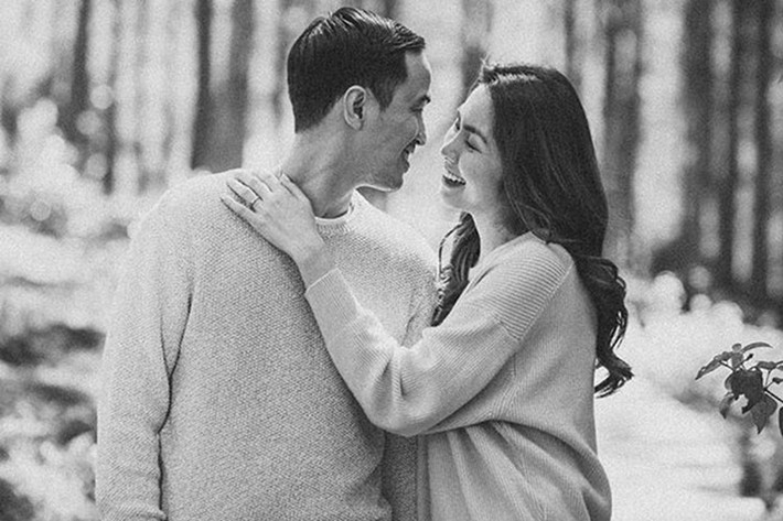 Cặp đôi người đẹp - đại gia không phô trương tình cảm.