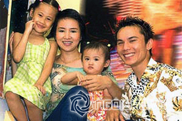 Tú Dưa - Thúy Hiền có hai con gái chung trước khi đường ai nấy đi. Ảnh: Gia đình Việt Nam