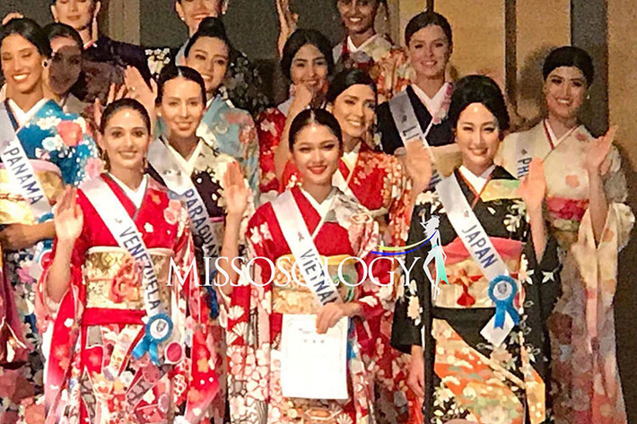 Tại Hoa hậu Quốc tế 2016, đại diện Việt Nam Phương Linh cũng đoạt giải “Đại sứ du lịch” giống Thùy Dung. Ảnh: Missosology