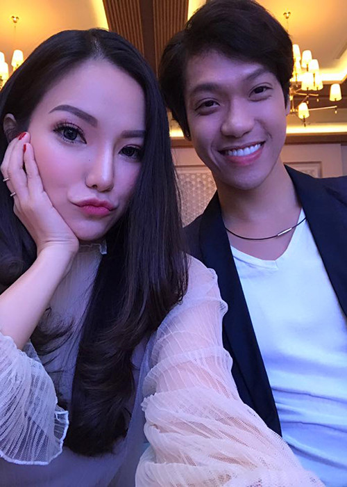 Lý Phương Châu khẳng định cô đang tìm hiểu Hiền Sến nhưng bắt đầu khi cô đã chính thức ly hôn Lâm Vinh Hải. Ảnh: FBNV