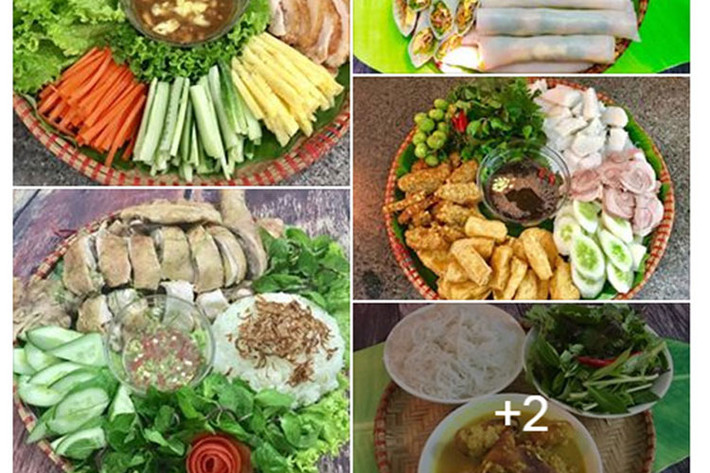 Cơm mẹt: Thay vì bày biện từng món lên mâm thông thường thì nay cơm mẹt được ưa thích bởi tính thuận tiện của nó. Chỉ cần bày tất cả đồ ăn lên một cái mẹt là bạn có thể đỡ tốn công rửa bát hơn rất nhiều. Hơn nữa, bày thức ăn như thế này đôi khi lại khiến cho ta cảm thấy món ăn mới mẻ, hấp dẫn hơn.