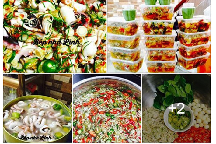 Bạch tuộc sả tắc chua ngọt: Nếu món chân gà sả tắc đang làm mưa làm gió trong thời gian qua thì nay bạn có thể thử làm món bạch tuộc sả tắc cũng không ngon kém. Về cơ bản, cách làm và nguyên liệu không khác nhau là mấy nhưng nước sốt đi kèm mới là thứ quyết định hương vị riêng của món ăn. Món này mà lai rai với chút bia thì rất là hợp.