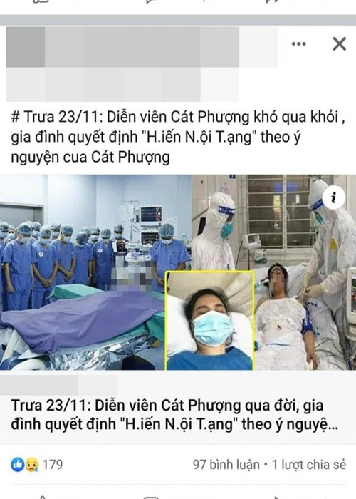 Đáng chú ý, mới đây, rộ tin đồn thất thiệt về sức khỏe của Cát Phượng. Nhanh chóng, nữ diễn viên lên tiếng phủ nhận tin đồn.