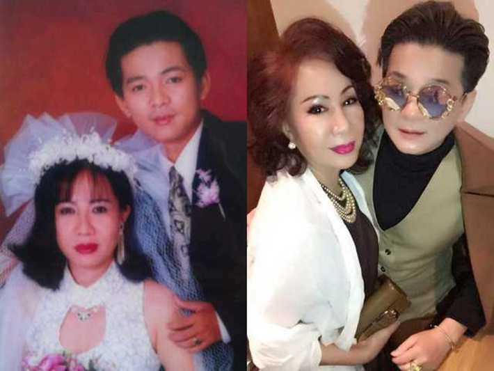 Vũ Hà là một trong những sao nam Việt lấy vợ hơn tuổi. Bà xã của nam ca sĩ tên Huyền Vân. Khi kết hôn, Vũ Hà 24 tuổi, làm thợ cắt tóc và mới tập tành đi hát còn Huyền Vân 32 tuổi, là một ca sĩ có chút tên tuổi. Ảnh: Sức khỏe và đời sống
