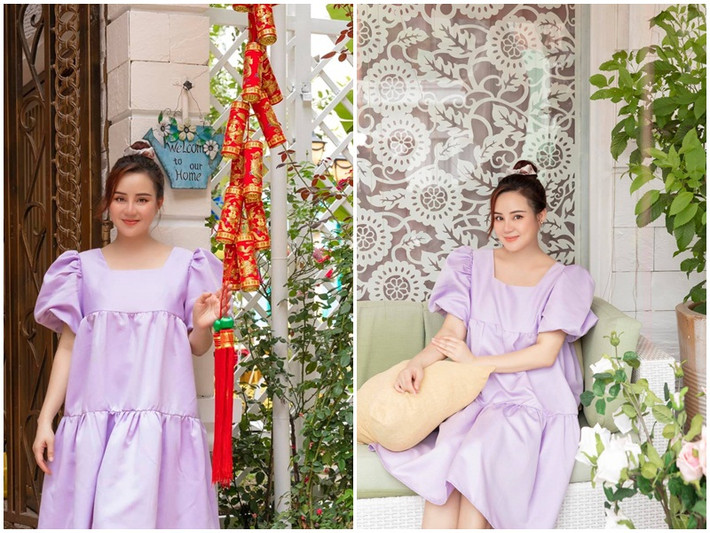 Từ tháng thứ 4 thai kỳ, bà bầu bắt đầu tập yoga và bơi để giữ sức khỏe.