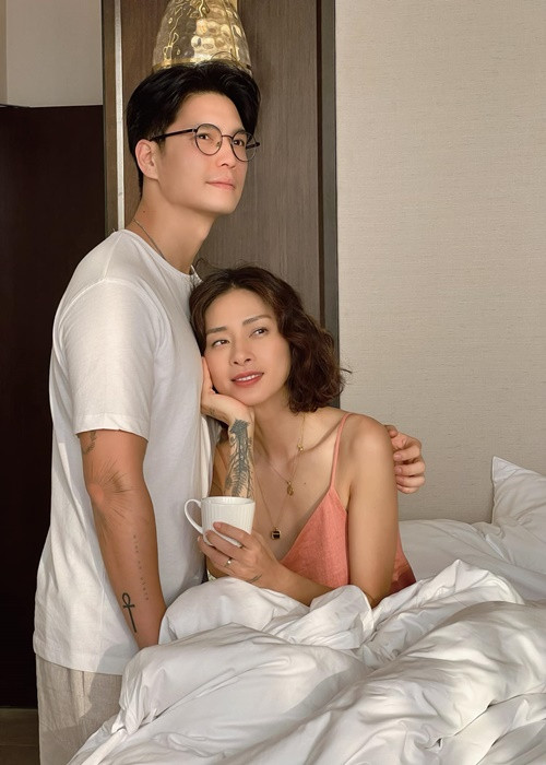 Huy Trần - Ngô Thanh Vân đều yêu thích ẩm thực và đang cùng điều hành nhà hàng. Ảnh: FB Ngô Thanh Vân.