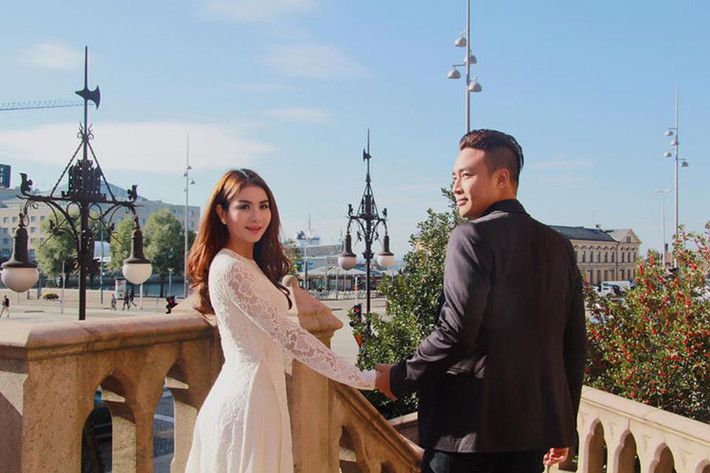 Kha Ly nhắn nhủ ông xã Thanh Duy: “Nắm tay em thật chặt và đừng buông anh nhé”.