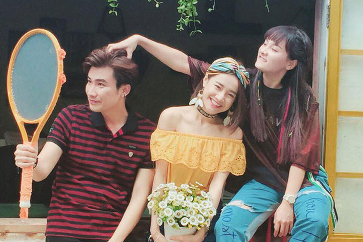 Trong "Ngày ấy mình đã yêu", đóng vai phụ nhưng Bảo Thanh hiện được đánh giá cao hơn Nhã Phương về khả năng diễn xuất. Ảnh: FBNV
