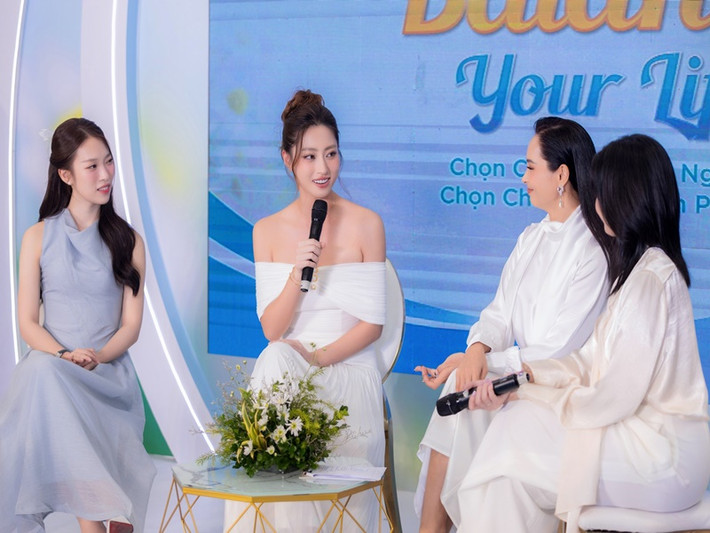 Lương Thùy Linh chia sẻ trên Znews, cô chưa tốt nghiệp thạc sĩ. Tuy nhiên, chương trình học ở Đại học Kinh tế cho phép cử nhân tốt nghiệp bằng giỏi trở lên, cùng chuyên ngành, sẽ được học thẳng lên tiến sĩ.