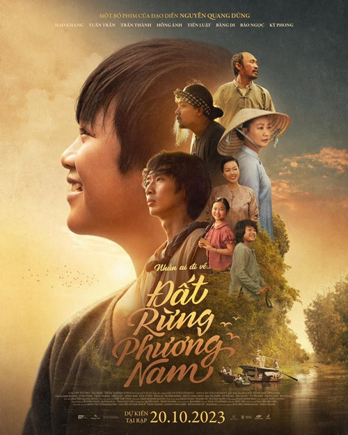 Doanh thu phim Đất rừng phương Nam của Trấn Thành từ ngày 13/10 đến ngày 21/10 là hơn 81 tỷ. Ảnh: FBNV.