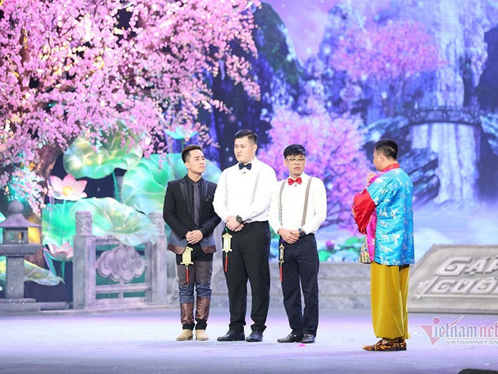 Tạo hình của các diễn viên trẻ Đỗ Duy Nam, Dũng Hớn và Trung Ruồi. Ảnh: Vietnamnet