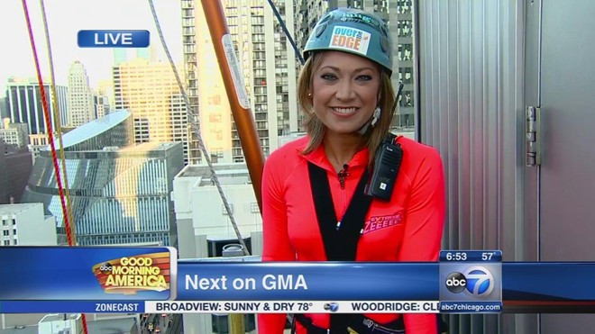 Theo giới quan sát, tài năng của Ginger Zee đem về cho cô mức lương trung bình 100.000 USD mỗi năm.