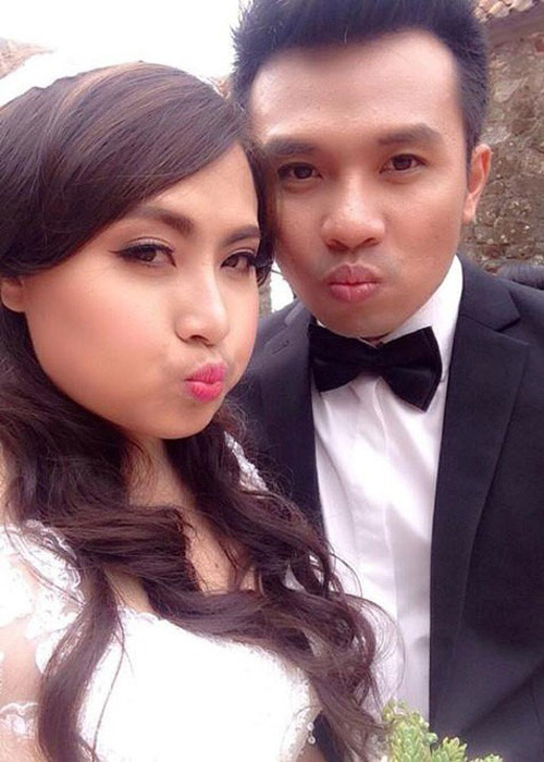 Năm 2014, nam diễn viên phim "Đội đặc nhiệm nhà C21" kết hôn. Vợ của Hán Quang Tú là cử nhân Chuyên ngành Lý luận phê bình điện ảnh. Cả hai quen nhau nhờ tham gia phong trào sinh viên. (Ảnh: Zing)