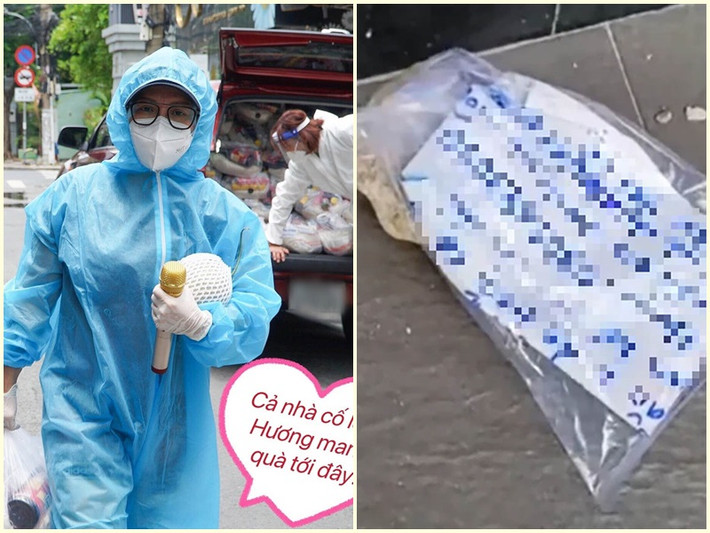 Việt Hương từng bị một người ném cục gạch ghi thông tin để xin quà vào nhà. Không chỉ gạch, đá, mỗi ngày vợ chồng Việt Hương còn nhận nhiều vật thể lạ “bay" vào nhà. Tuy nhiên, Việt Hương không cảm thấy phiền.