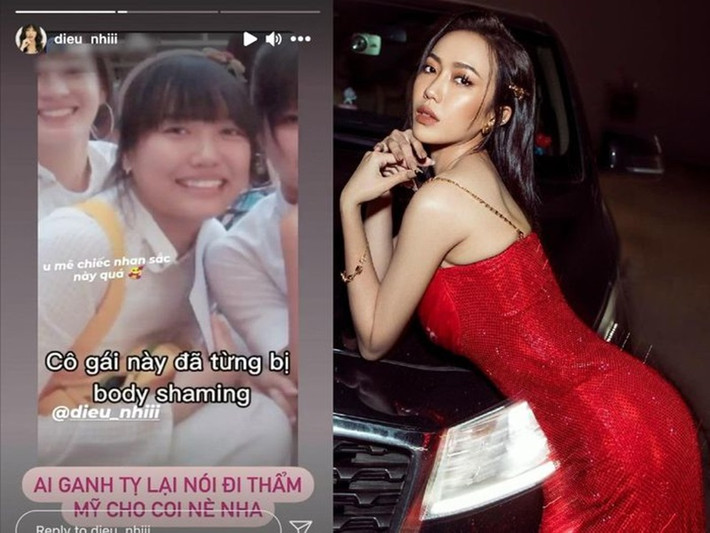 Trên trang cá nhân, Diệu Nhi chia sẻ hình ảnh ngày còn đi học được fan khen có nét duyên ngầm. Nữ diễn viên còn phủ nhận nghi vấn dao kéo mới lột xác thành công. “Ai ganh tỵ lại nói đi thẩm mỹ cho coi nè”, Diệu Nhi bày tỏ.