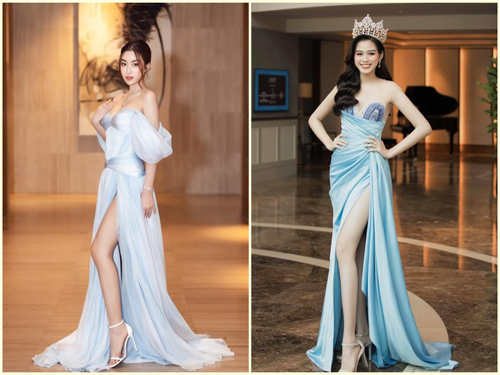 Đỗ Thị Hà là một trong những mỹ nhân Việt có đôi chân nuột nà đáng mơ ước. Còn Đỗ Mỹ Linh có lợi thế làn da đẹp, vòng một gợi cảm.