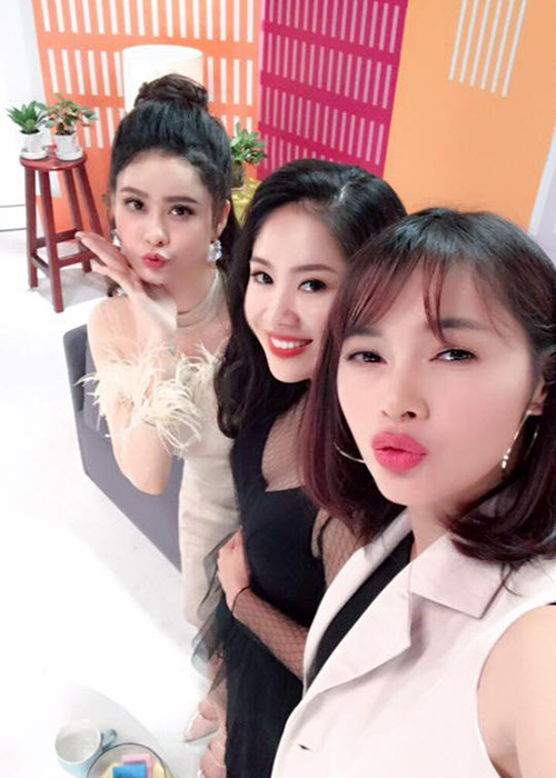 3 bà mẹ một con xinh đẹp của Vbiz: Lê Phương, Trương Quỳnh Anh và Diễm Châu hội ngộ tại một chương trình.