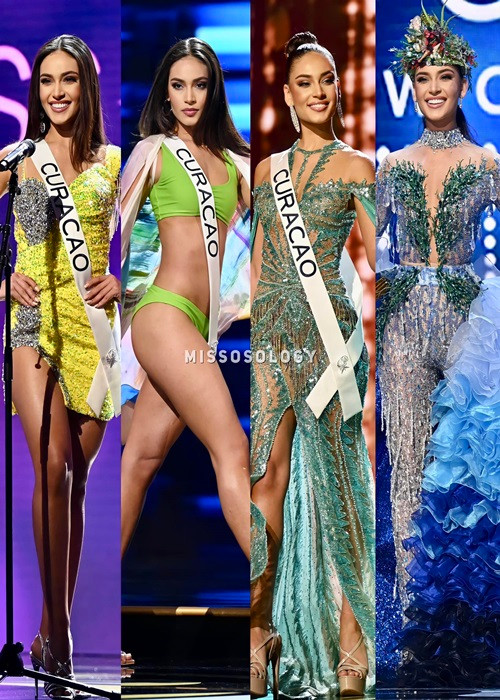 Missosology dự đoán danh hiệu á hậu 2 sẽ thuộc về đại diện Curacao - Gabriela Dos Santos. Thí sinh này thực sự thể hiện xuất sắc dù gặp sự cố nhiễm COVID-19 khi tham gia cuộc thi. Theo Missosology, vẻ ngoài cùng khả năng catwalk sẽ giúp đại diện Curacao tiến xa trong chung kết Hoa hậu Hoàn vũ Thế giới 2022.