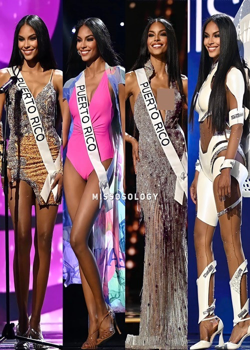Đại diện Puerto Rico - Ashley Carioo không chỉ xinh đẹp mà còn thông minh. Theo Missosology, thí sinh này có thể lọt top 5 chung cuộc.
