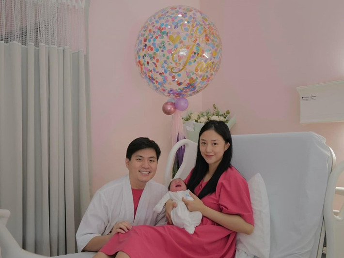 Nữ diễn viên phim "Thiên thần hộ mệnh" đặt tên ái nữ là Pamela Hải Đường.