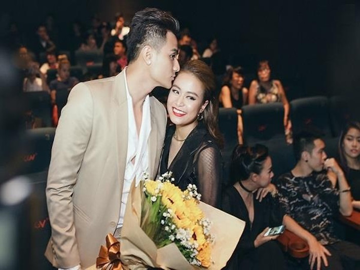 Trước khi vướng nghi vấn tình cảm đồng giới với Gil Lê, Hoàng Thùy Linh hẹn hò siêu mẫu Vĩnh Thụy. Ảnh: Zing