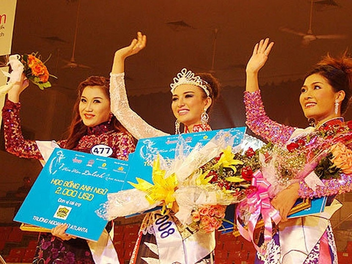 Phan Thị Ngọc Diễm sinh năm 1987, đến từ Khánh Hòa. Năm 2008, cô đăng quang Hoa hậu du lịch Việt Nam. Ảnh: Petro Times