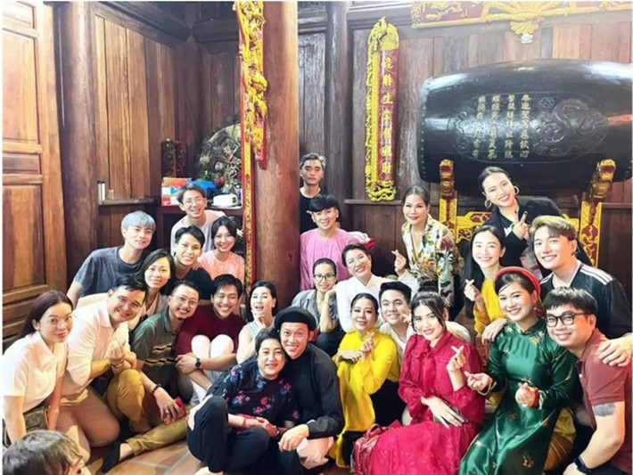 Nhà thờ Tổ của nghệ sĩ Hoài Linh năm nay mở cửa đón giới nghệ sĩ thay vì cho người dân tham quan. Ảnh: Giao thông