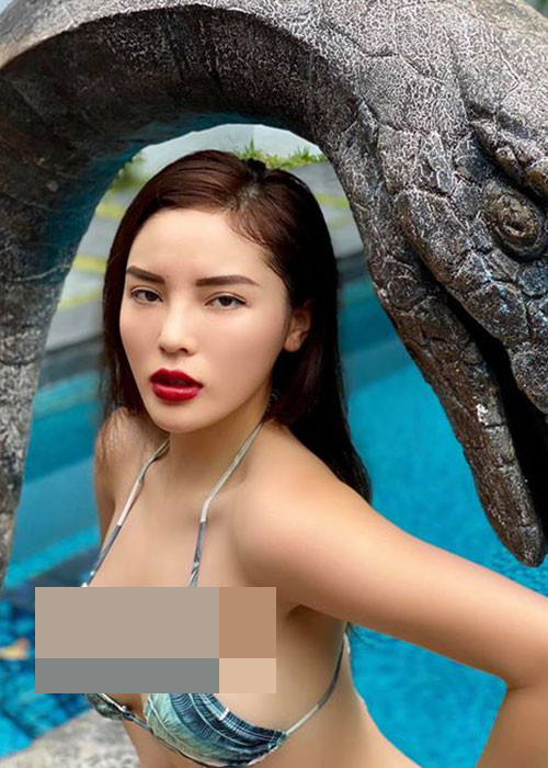 Loạt ảnh bikini gợi cảm của Hoa hậu Kỳ Duyên được thực hiện mới đây thu hút sự chú ý của nhiều khán giả.