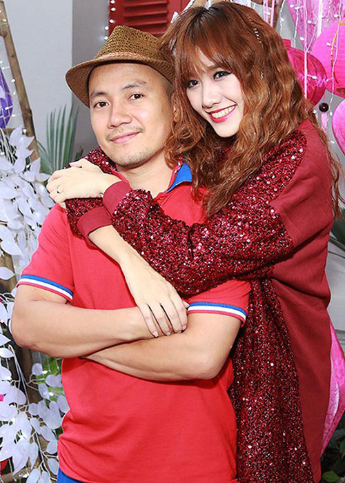 Tiến Đạt ở bên Hari Won từ lúc cô mới bước chân vào showbiz và chăm sóc cô khi bị bệnh. Ảnh: Vietnamnet