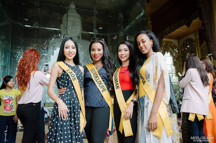 Ở cuộc thi Hoa hậu Trái đất 2016, Meghan chỉ lọt top 10 Hoa hậu Biển, còn ở cuộc thi Hoa hậu Quốc tế 2013, cô ra về mà không có thành tích nào.