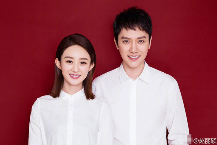 Phùng Thiệu Phong kết hôn với Triệu Lệ Dĩnh, đúng như tin đồn trước đó. Đây là một trong những cặp đôi phim giả tình thật của làng giải trí Hoa ngữ. Ảnh: Weibo