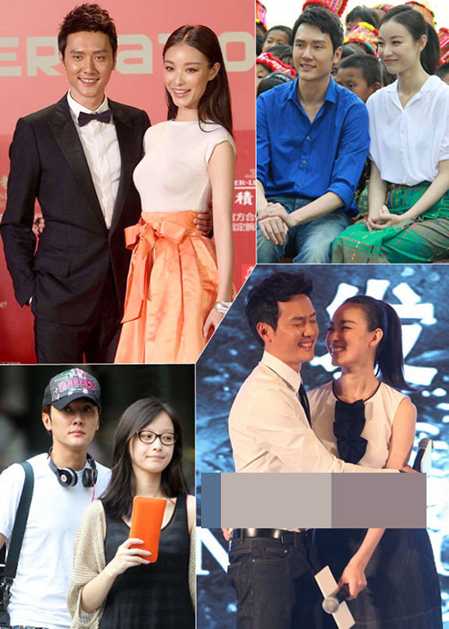 Mối tình giữa Phùng Thiệu Phong và Nghê Ni được công chúng ngưỡng mộ. Ảnh: Weibo